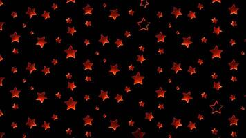 Glowing looping neon effect pattern abstract background, black background. video