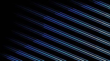 Glowing looping neon effect pattern abstract background, black background. video