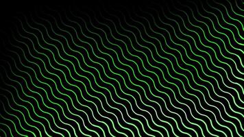 Glowing looping neon effect pattern abstract background, black background. video