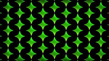 Glowing looping neon effect pattern abstract background, black background. video