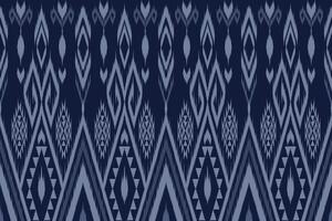 Oriental Ethnic Traditional Ikat Seamless Pattern.  Vector Illustration design for carpet, clothing, wrapping, batik, fabric, wallpaper and background.