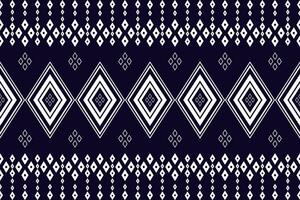 Geometric seamless ethnic pattern. Geometric ethnic pattern can be used in fabric design for clothes, wrapping, textile, embroidery, carpet vector