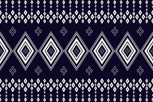 Geometric seamless ethnic pattern. Geometric ethnic pattern can be used in fabric design for clothes, wrapping, textile, embroidery, carpet vector