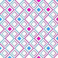 Seamless geometric pattern with rhombuses and squares. Vector illustration.