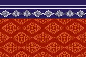 Geometric seamless ethnic pattern. Geometric ethnic pattern can be used in fabric design for clothes, wrapping, textile, embroidery, carpet vector