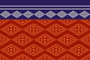 Geometric seamless ethnic pattern. Geometric ethnic pattern can be used in fabric design for clothes, wrapping, textile, embroidery, carpet vector