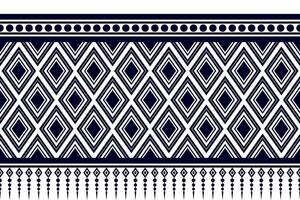 Geometric seamless ethnic pattern. Geometric ethnic pattern can be used in fabric design for clothes, wrapping, textile, embroidery, carpet, tribal pattern vector
