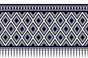 Geometric seamless ethnic pattern. Geometric ethnic pattern can be used in fabric design for clothes, wrapping, textile, embroidery, carpet, tribal pattern vector