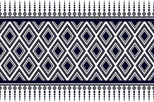 Geometric seamless ethnic pattern. Geometric ethnic pattern can be used in fabric design for clothes, wrapping, textile, embroidery, carpet, tribal pattern vector