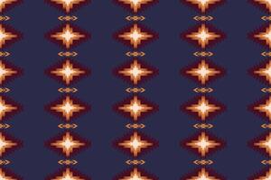Geometric seamless ethnic pattern. Geometric ethnic pattern can be used in fabric design for clothes, wrapping, textile, embroidery, carpet vector