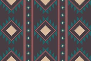 Geometric seamless ethnic pattern. Can be used in fabric design for cloth, fabric, carpet vector