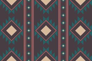 Geometric seamless ethnic pattern. Can be used in fabric design for cloth, fabric, carpet vector