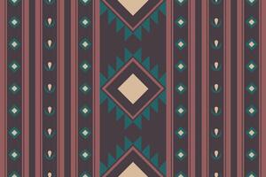 Geometric seamless ethnic pattern. Can be used in fabric design for cloth, fabric, carpet vector