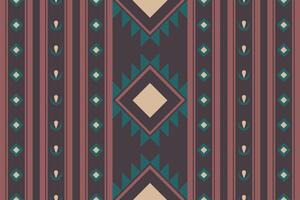 Geometric seamless ethnic pattern. Can be used in fabric design for cloth, fabric, carpet vector