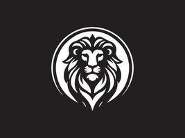 Lion logo design vector template. lion head logo design icon vector illustration