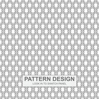 Seamless Pattern Design, Islamic Pattern, Geometric Pattern vector