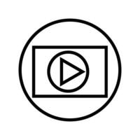 Vector multimedia playback icon for audio and video. Pause, halt, and take a picture.