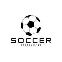 Modern Professional Soccer Tournament Badge Logo vector