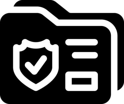 esta icono o logo datos seguridad icono o otro dónde confidencial datos, requiere un contraseña y otros o diseño solicitud software vector