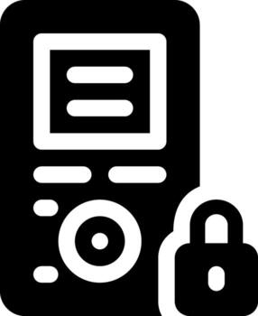 esta icono o logo datos seguridad icono o otro dónde confidencial datos, requiere un contraseña y otros o diseño solicitud software vector