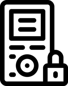 esta icono o logo datos seguridad icono o otro dónde confidencial datos, requiere un contraseña y otros o diseño solicitud software vector