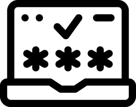 this icon or logo data security icon or other where confidential data, requires a password and others or design application  software vector