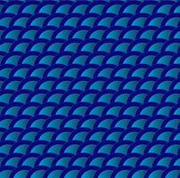 Vector abstract pattern in the form of fish scales on a blue background