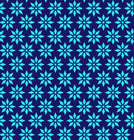 Seamless texture in the form of a floral abstract monochromatic pattern on a blue background vector