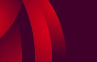 red vector illustration on black background
