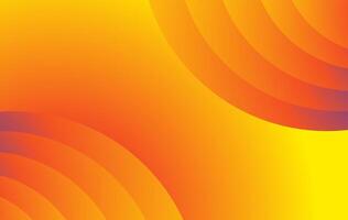 abstract background with orange and yellow circle pattern vector