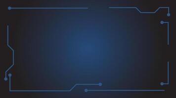 Technology hud futuristic background. vector illustration