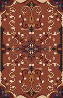 navajo pattern.Persian rug.Aztec tribal.seamless geometric pattern. Indigenous ethnic carpet. Ethnicity. Red carpet, the story of the fire war. vector