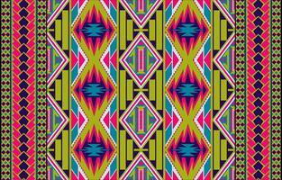 azteca, navajo geométrico sin costura modelo. nativo americano Sur oeste impresión. étnico diseño fondo de pantalla, tela, cubrir, textil, alfombra, frazada. vector