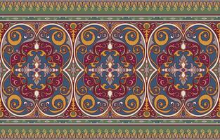 navajo pattern.Persian rug.Aztec tribal.seamless geometric pattern. Indigenous ethnic carpet. Ethnicity. Red carpet, the story of the fire war. vector