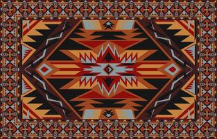tradicional alfombra, indígena gente, símbolo de forma de s, creencia de dragones lujoso alfombras. persa vector