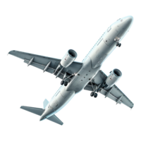 AI generated Airplane in the air on Transparent background - Ai Generated png