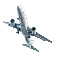 AI generated Airplane in the air on Transparent background - Ai Generated png