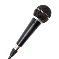 AI generated Studio Podcast Microphone on Transparent background - Ai Generated png