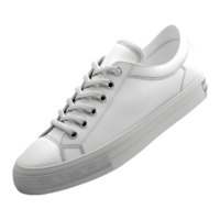 AI generated White Fashion Shoes on Transparent background - Ai Generated png