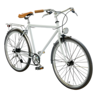 AI generated Vintage Bicycle on Transparent background - Ai Generated png