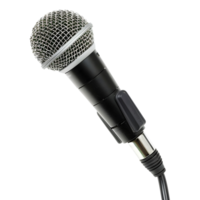 AI generated Studio Podcast Microphone on Transparent background - Ai Generated png