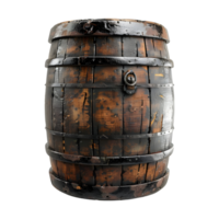 AI generated Wine Barrel on Transparent background - Ai Generated png