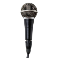 AI generated Studio Podcast Microphone on Transparent background - Ai Generated png