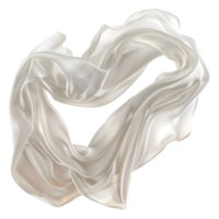 AI generated Silk Cloth in the Air on Transparent background - Ai Generated png