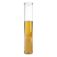 AI generated 3D Rendering of a Test Tube of a Chemistry Lab on Transparent Background - Ai Generated png