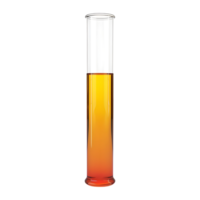 AI generated 3D Rendering of a Test Tube of a Chemistry Lab on Transparent Background - Ai Generated png