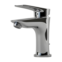 AI generated 3D Rendering of a Modern Water Tap on Transparent Background - Ai Generated png