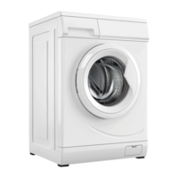 AI generated 3D Rendering of a Washing Machine on Transparent Background - Ai Generated png