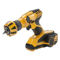 AI generated 3D Rendering of a Drill Machine on Transparent Background - Ai Generated png