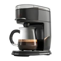 AI generated 3D Rendering of a Coffee Making Machine on Transparent Background - Ai Generated png